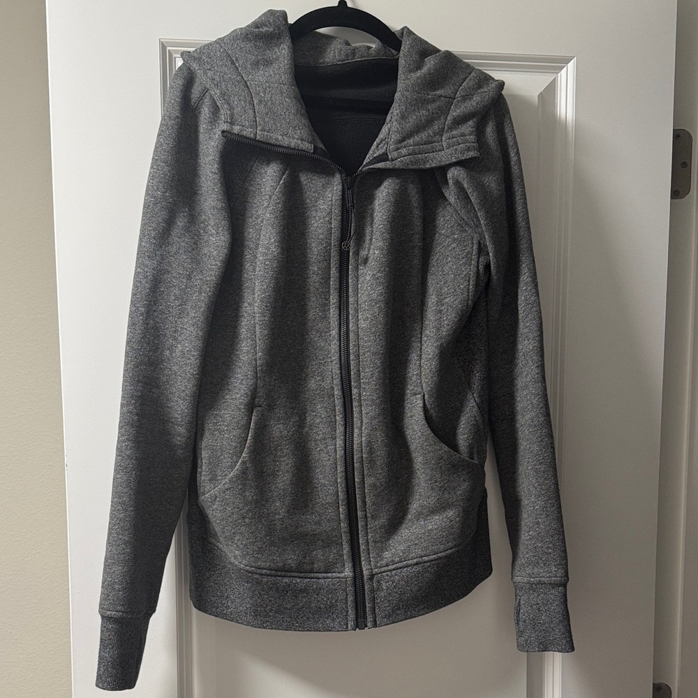 Lululemon Gray Scuba Hoodie